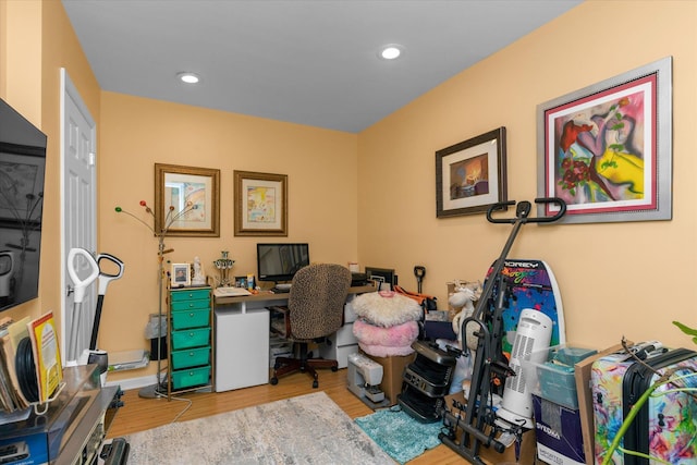 1 Anchorage Way Unit 704, Freeport, NY 11520 - office space featuring wood finished floors and recessed lighting