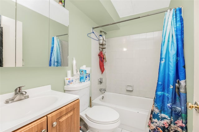 1321 Lafayette Ave, Bronx, NY 10474 - full bathroom with toilet, shower / tub combo, and vanity