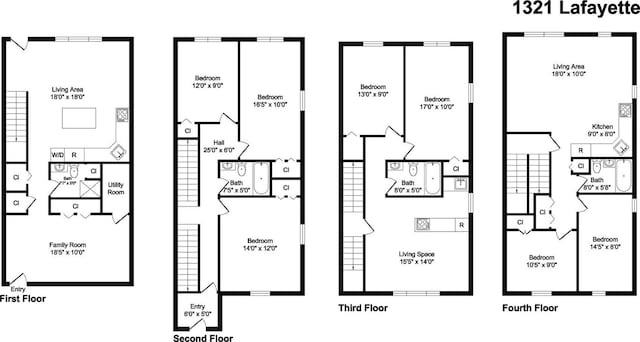 1321 Lafayette Ave, Bronx, NY 10474 - room layout