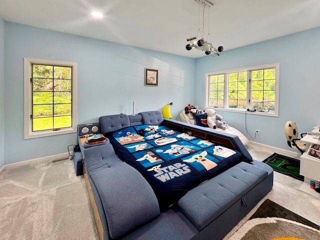 91 Harbor Rd, Head Of The Harbor, NY 11780 - carpeted bedroom featuring baseboards