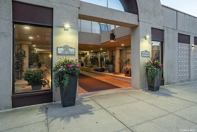 360 Shore Rd Unit 4B, Long Beach, NY 11561 - property entrance with stucco siding