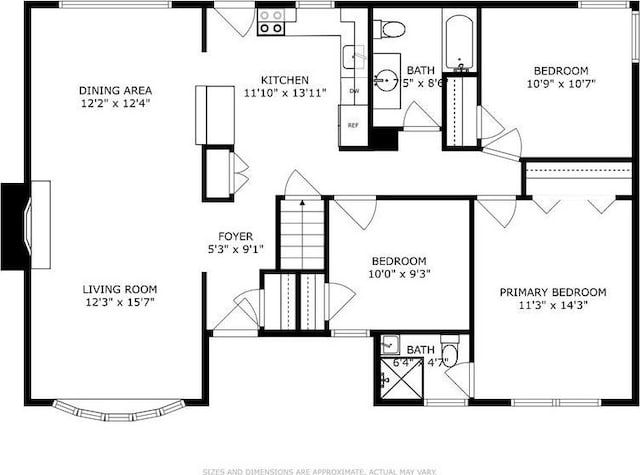 696 Byron Ave, Franklin Square, NY 11010 - floor plan / room layout