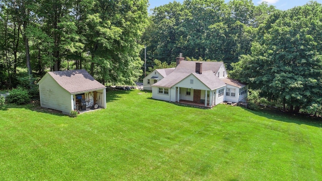3868 Indian Hill Rd, Shrub Oak, NY 10588 - aerial view of property and surrounding area