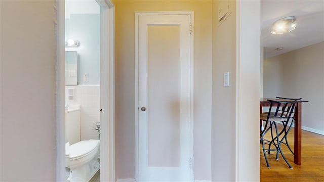 65-35 108th St Unit D7, Forest Hills, NY 11375 - hall with wood finished floors