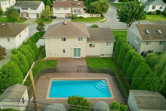 73 Fox Pl, Hicksville, NY 11801 - view of pool with a residential view