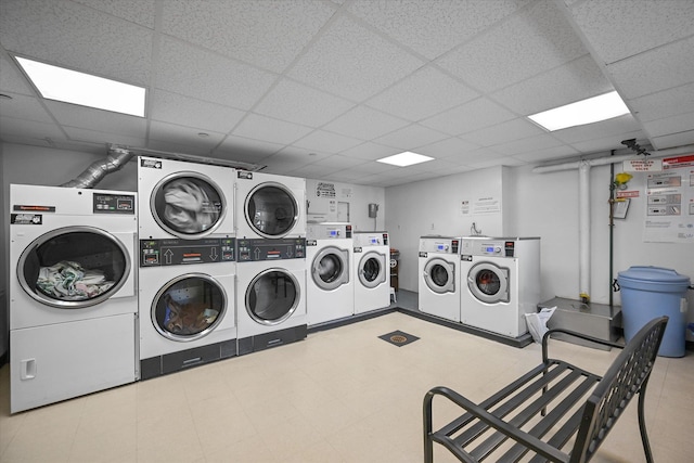 211-40 18th Ave Unit 4A, Bayside, NY 11360 - community laundry with separate washer and dryer and stacked washer / dryer