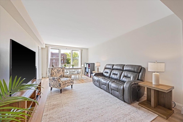 2736 Independence Ave Unit 6C, Bronx, NY 10463 - living room with light wood-style flooring