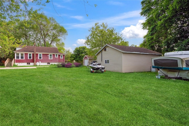 80 Diana Dr, Mastic Beach, NY 11951 - view of green lawn