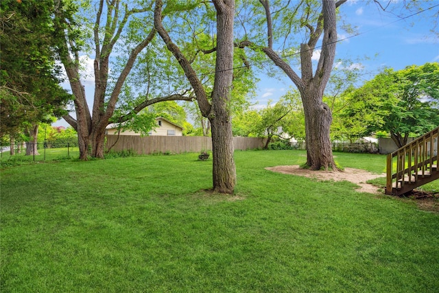 80 Diana Dr, Mastic Beach, NY 11951 - view of yard featuring stairs