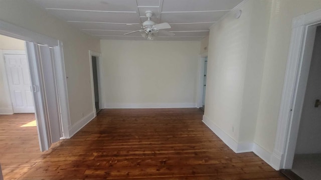 109 Garden St, Poughkeepsie, NY 12601 - hall featuring wood-type flooring and baseboards