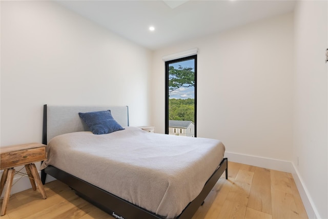 290 Mountain Rd, Pleasantville, NY 10570 - bedroom with recessed lighting and light wood-type flooring