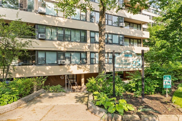 9-05 166th St Unit 4A, Beechhurst, NY 11357 - view of apartment building / complex with cooling unit