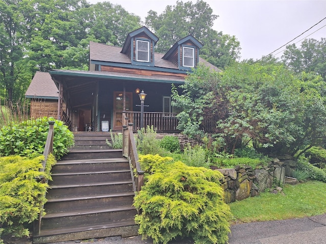 1002 Kitchawan Rd, Ossining, NY 10562 - view of front of property featuring stairs and covered porch