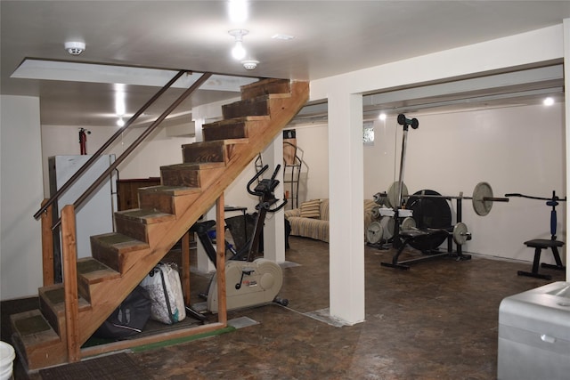 13 W Hickory St, Spring Valley, NY 10977 - finished basement with stairs