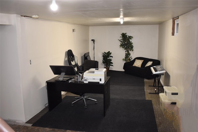 13 W Hickory St, Spring Valley, NY 10977 - home office featuring carpet flooring