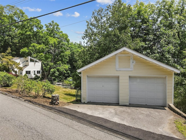 3841 Indian Hill Rd, Shrub Oak, NY 10588 - view of detached garage