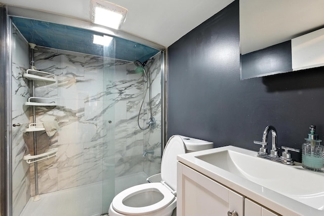 26 Fieldmere St, Elmont, NY 11003 - full bath featuring a marble finish shower and vanity