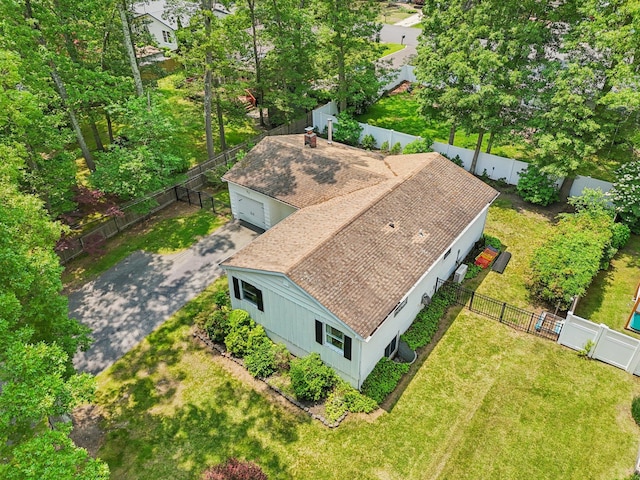 52 Iroquois Trl, Ridge, NY 11961 - view from above of property