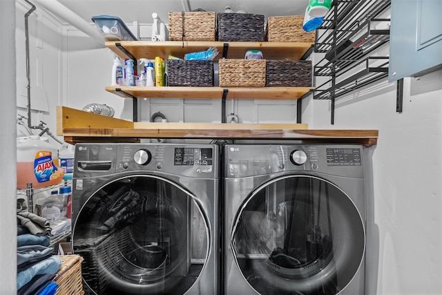 1302 Rte 22 Unit 1300, Brewster, NY 10509 - laundry room featuring separate washer and dryer