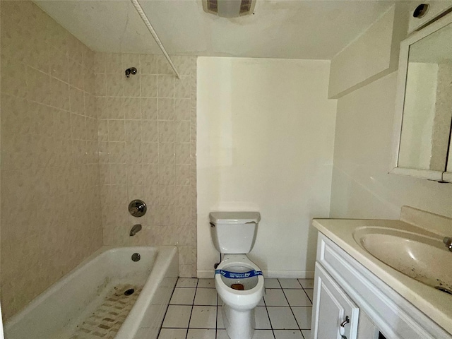 17 Wilson Rd, Brewster, NY 10509 - full bathroom with tile patterned flooring, vanity, and bathtub / shower combination