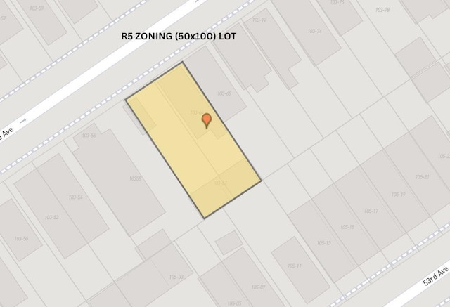 10364 52nd Ave, Flushing, NY 11368 - map / location of property area