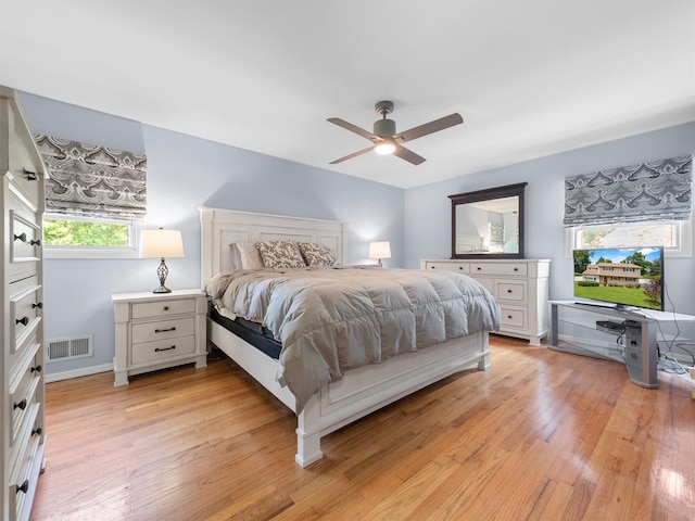 15 Tennyson Dr, Nanuet, NY 10954 - bedroom featuring light wood finished floors and a ceiling fan