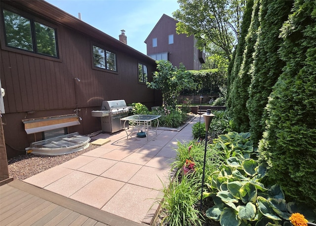 12 Sound View Dr, Rocky Point, NY 11778 - view of patio featuring grilling area