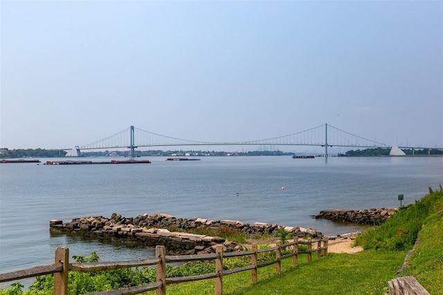 6 Beech Pl Unit 6, Bronx, NY 10465 - water view featuring a notable bridge