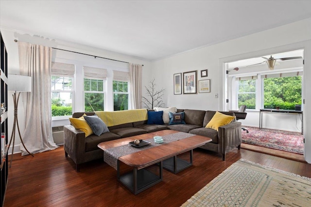 400 Manor Ridge Rd, Pelham, NY 10803 - living area with hardwood / wood-style floors