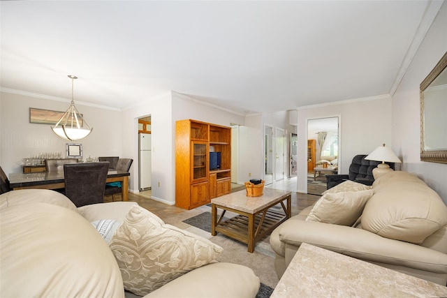 28 Amber Ct, Poughkeepsie, NY 12603 - living area featuring ornamental molding