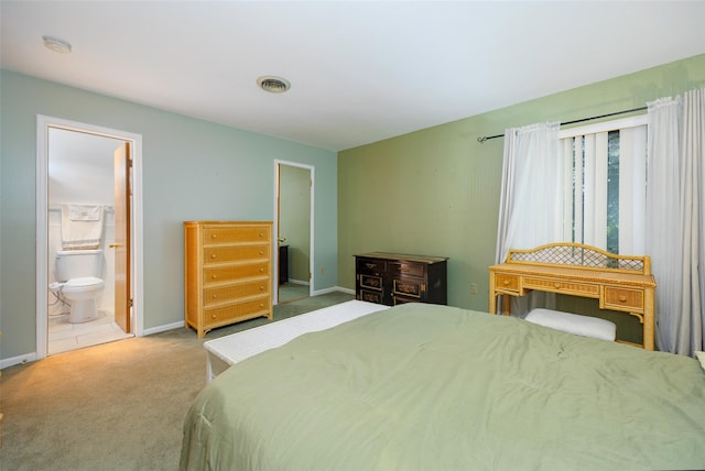 28 Amber Ct, Poughkeepsie, NY 12603 - bedroom with carpet flooring, baseboards, and ensuite bath