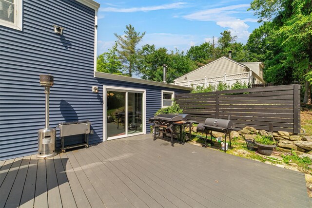 59 Oslo Dr, Yorktown Heights, NY 10598 - deck featuring a grill