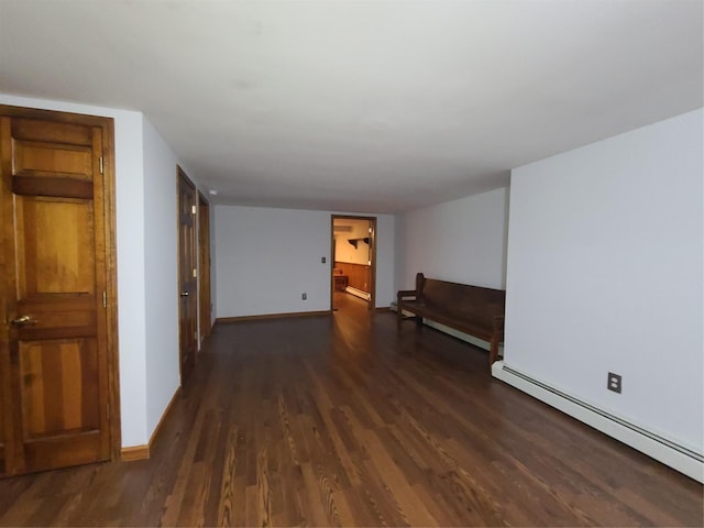 43 Last Rd, Montgomery, NY 10941 - spare room with baseboard heating and wood finished floors