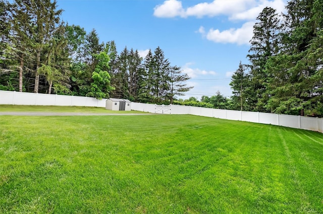 98 Greenhaven Rd, Poughquag, NY 12570 - fenced backyard with a shed