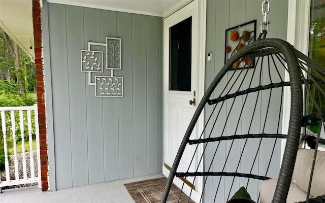 52 Old Chester Rd, Goshen, NY 10924 - entrance to property with board and batten siding