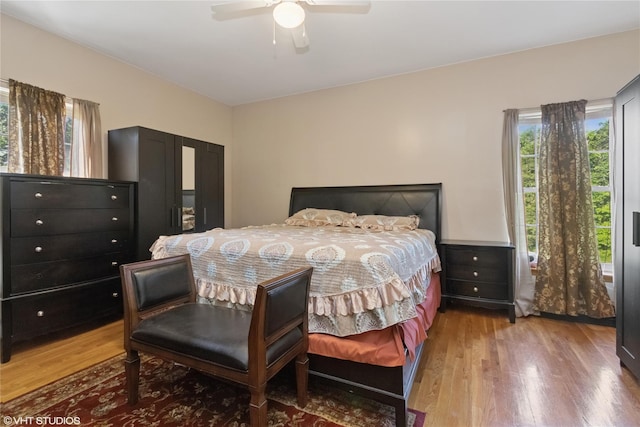 10 Wyllys Ct, Rock Tavern, NY 12575 - bedroom with wood finished floors and ceiling fan