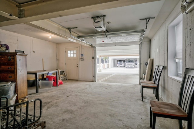 28 New Hampshire St, Long Beach, NY 11561 - garage featuring a garage door opener