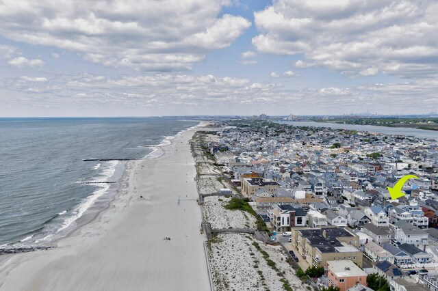 28 New Hampshire St, Long Beach, NY 11561 - water view with nearby beach and nearby suburban area