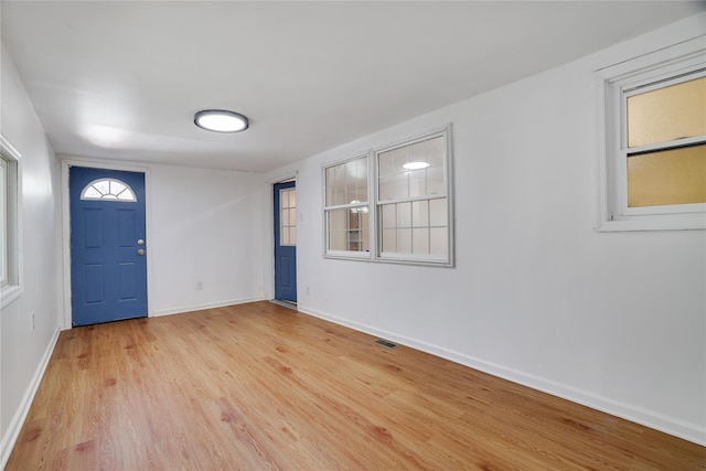 3 Chappell Pkwy, Middletown, NY 10940 - foyer entrance with light wood-style flooring and baseboards