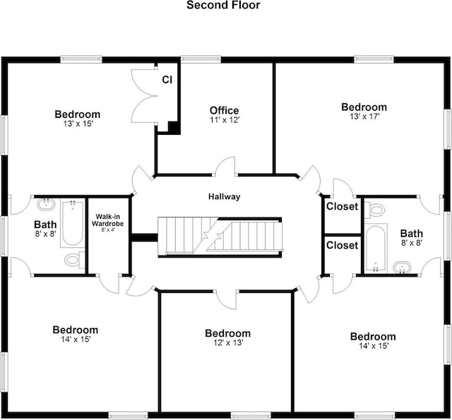 8 Elmer Galloway Rd, Katonah, NY 10536 - view of property floor plan