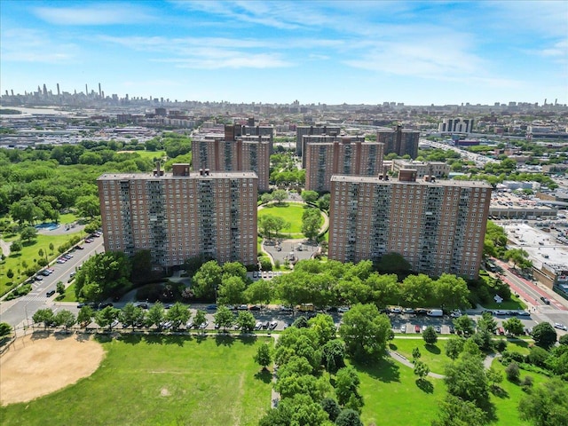 825 Morrison Ave Unit 16A, Bronx, NY 10473 - drone / aerial view of city skyline