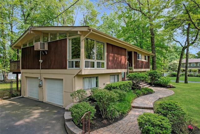 2 Hedge Row, New City, NY 10956 - view of property exterior with driveway and an attached garage