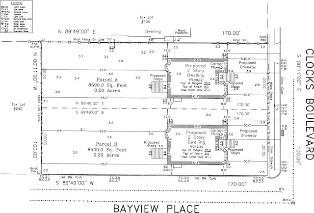 103 Clocks Blvd, Massapequa, NY 11758 - map of parcels