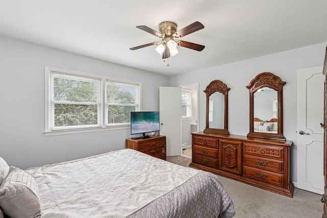 118 Standish Dr, Pearl River, NY 10965 - carpeted bedroom with a ceiling fan