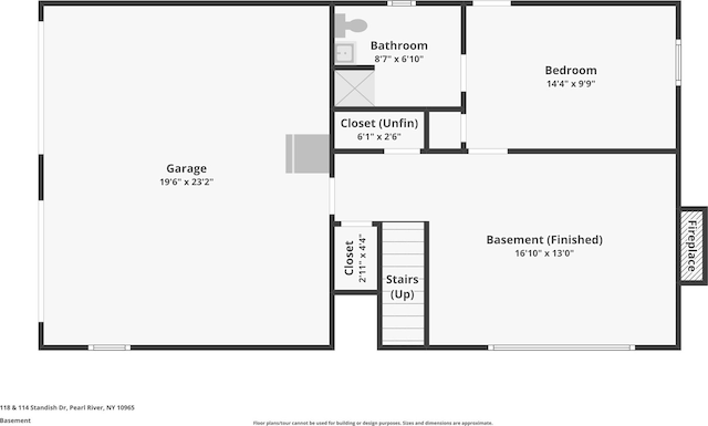 118 Standish Dr, Pearl River, NY 10965 - view of room layout