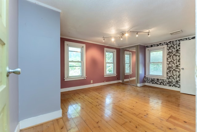 872-874 Rte 212, Saugerties, NY 12477 - spare room featuring baseboards, light wood-type flooring, and ornamental molding