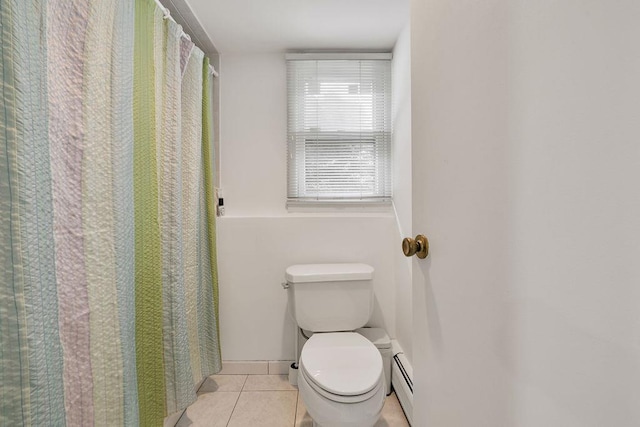 15 Dunmore Rd, New City, NY 10956 - bathroom with tile patterned flooring and curtained shower