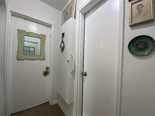 73-19 217th St Unit Nd, Oakland Gardens, NY 11364 - corridor featuring dark colored carpet