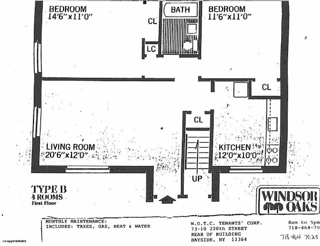 73-19 217th St Unit Nd, Oakland Gardens, NY 11364 - view of home floor plan