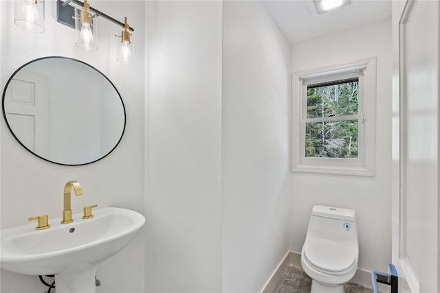 17 Royal Ct, Warwick, NY 10990 - half bath featuring a sink and toilet